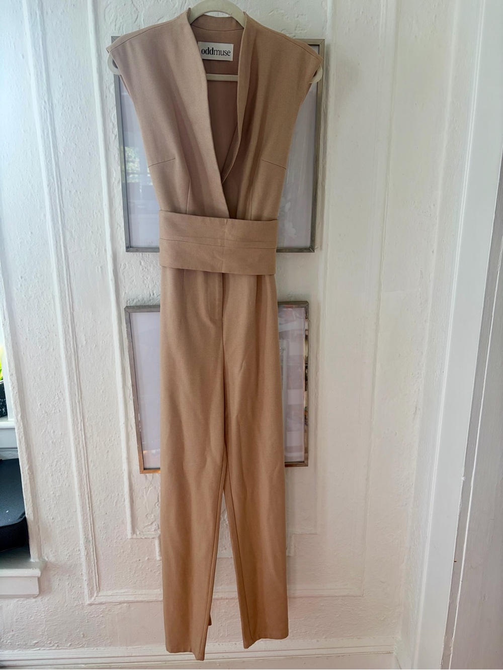 Odd Muse Camel Jumpsuit